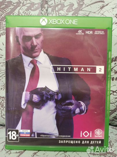 Игра для приставки xbox one Hitman 2