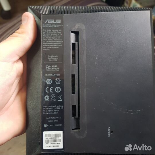 Wifi роутер asus