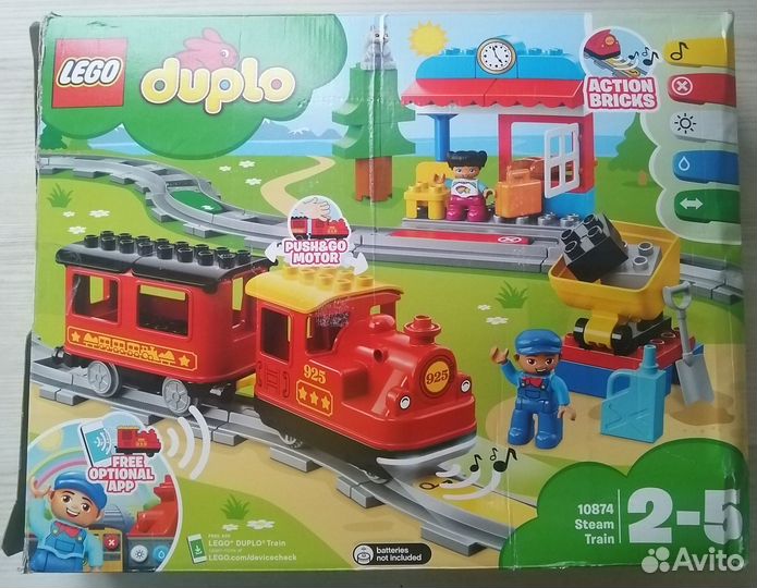 Lego Duplo Поезд и Самолет