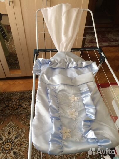 Конверт на выписку из роддома для мальчика