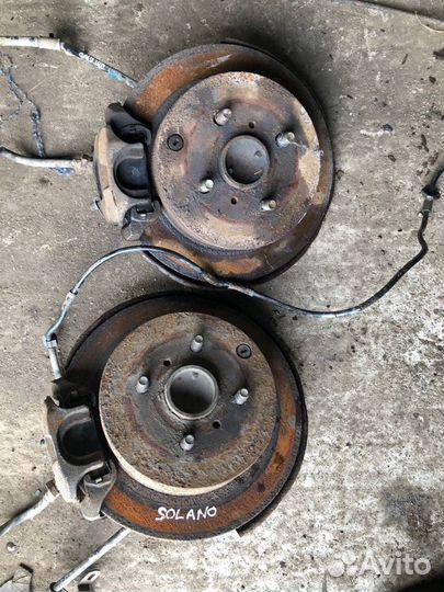 Кулак задний правый цапфа Solano 620 солана Lifan