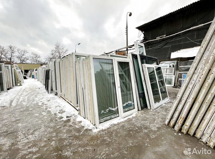 Окна бу и новые пластиковые