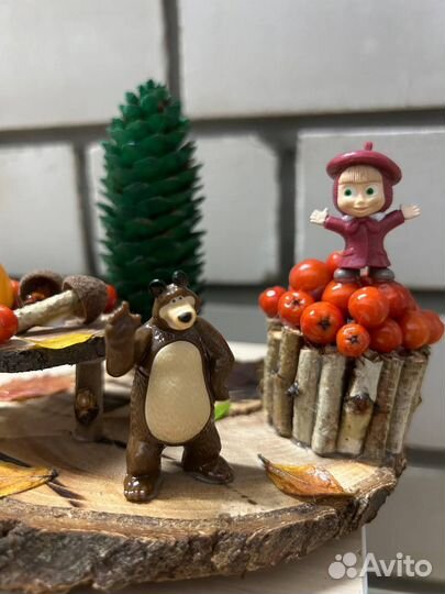 Поделка Маша и медведь В наличии