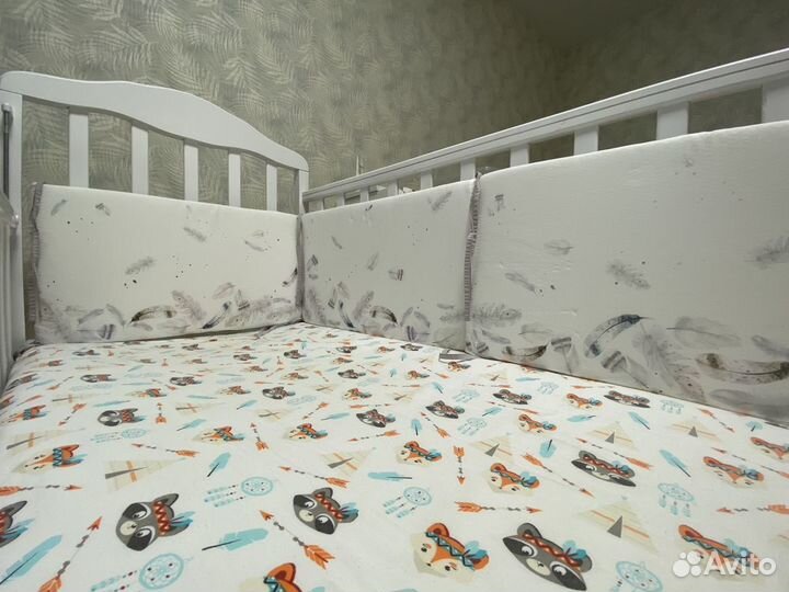 Бортики в детскую кроватку