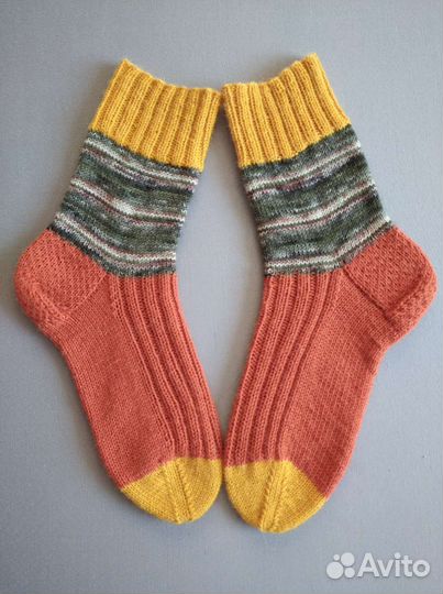 Носки вязаные ручной работы