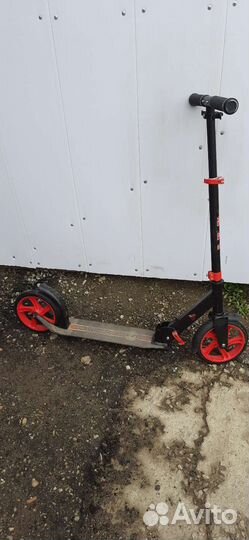 Самокат взрослый складывающийся бу