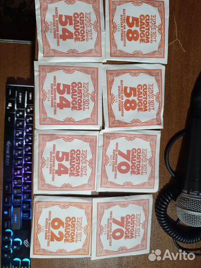 Ernie Ball штучные струны