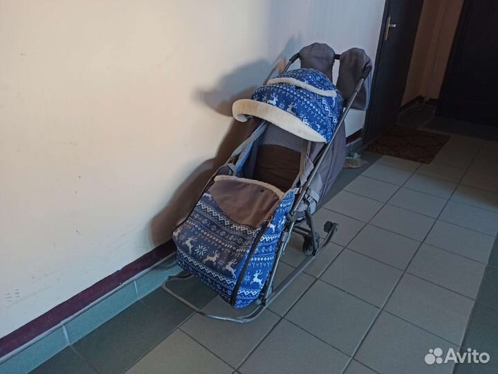 Санки коляска