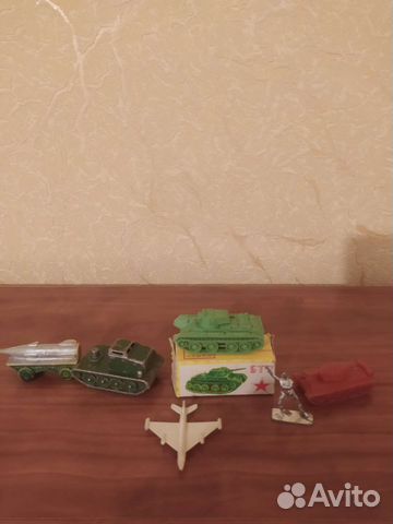 Игрушки СССР солдатики, техника