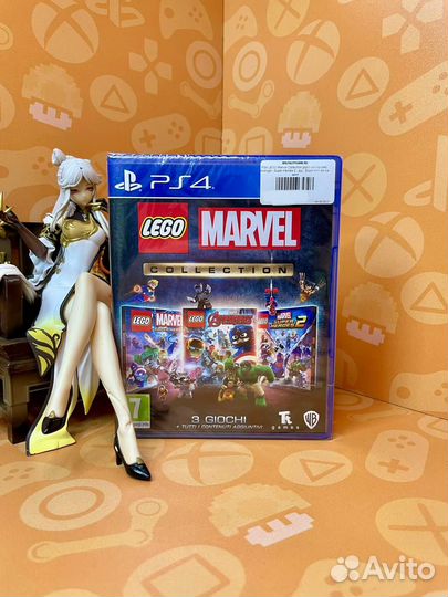 PS4 lego Marvel Collection (русская версия)