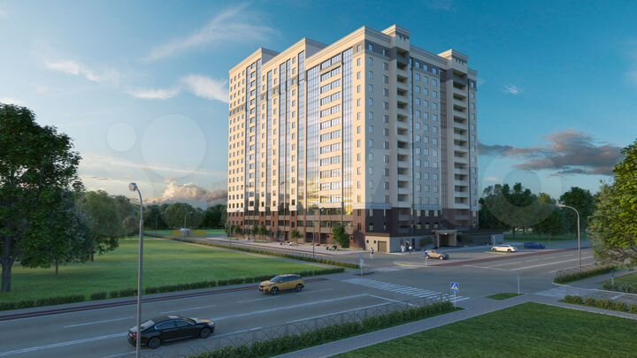 1-к. квартира, 38,6 м², 2/17 эт.