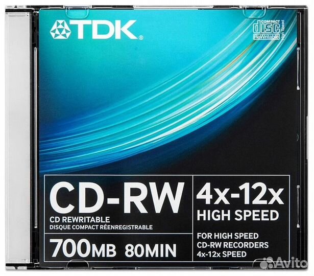 Диски CD-RW и DVD-RW