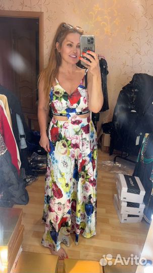 Dolce gabbana сарафан яркий