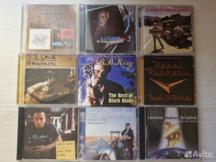 CD Blues, jazz, rock