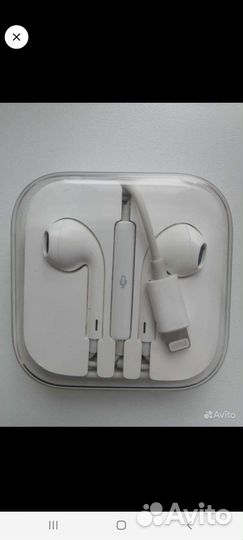 Наушники от айфона проводные оригинал