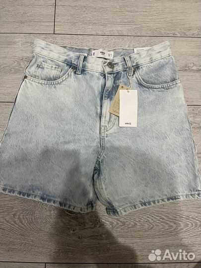 Джинсовые шорты mango новые