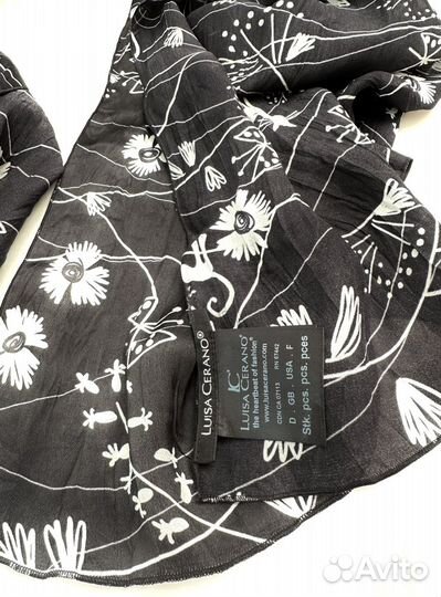 Шелковый шарф Luisa Cerano