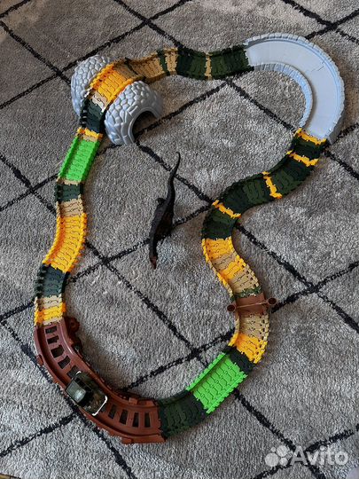 Игрушка Дорога, гибкий автотрек с машинкой