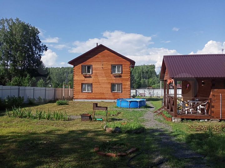 Коттедж 133 м² на участке 12 сот.