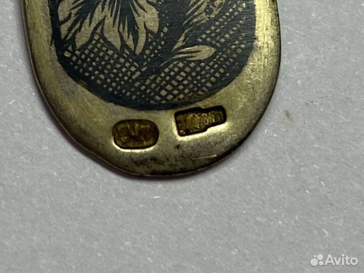 Чайная ложка серебро 925 проба