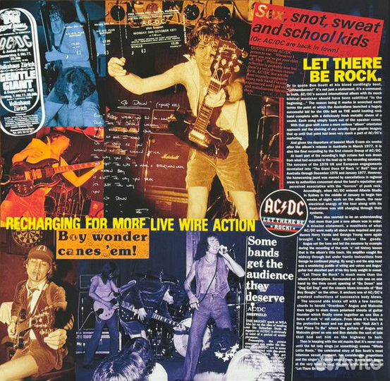 Виниловая пластинка AC/DC - Let There Be Rock (50t