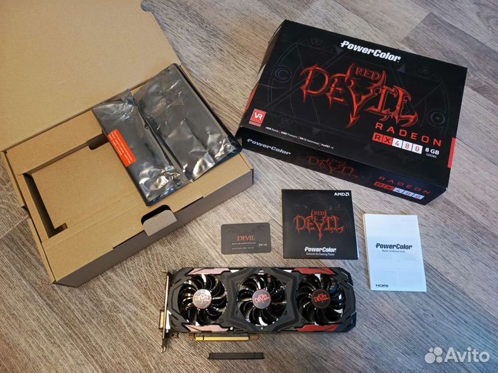 Видеокарта PowerColor Red Devil RX480 8GB
