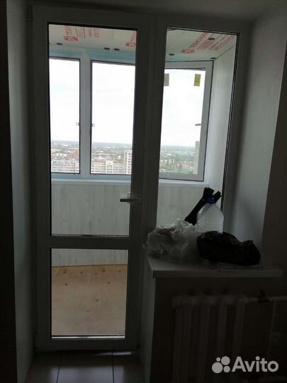 Балконный блок с дверью бу