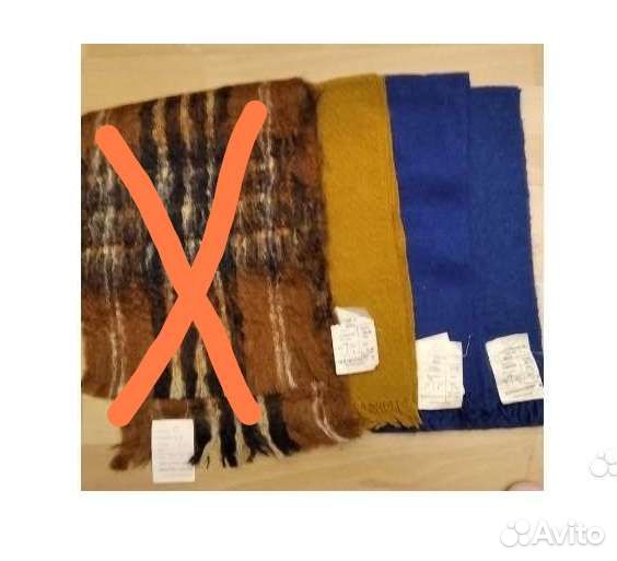 Шарфы: чистошерстяные, полушерстяные