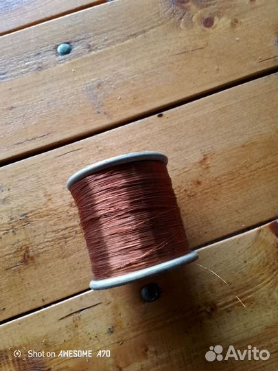Медная нить,бухта