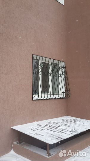 Установка решеток на окна Rp 6.4