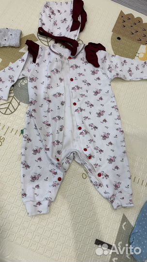 Вещи на девочку пакетом 62-68