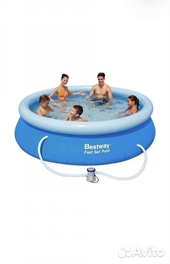 Бассейн Bestway Fast Set 57270, 305х76 см