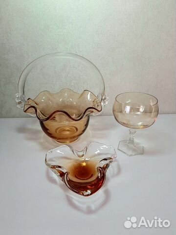 Конфетница, ваза-пепельница, креманка СССР