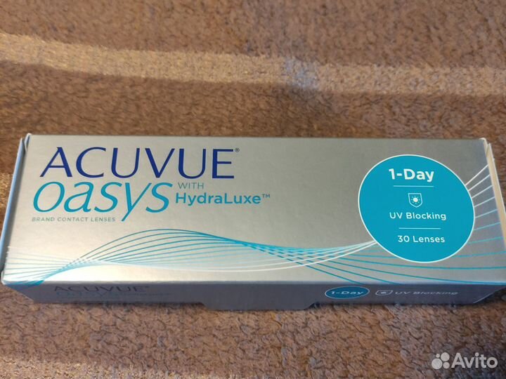 Линзы контактные acuvue oasys -1. 25