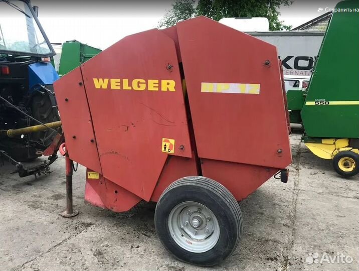 Пресс-подборщик Welger RP 12, 1905