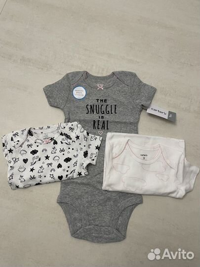 Боди для девочки Carters 9M