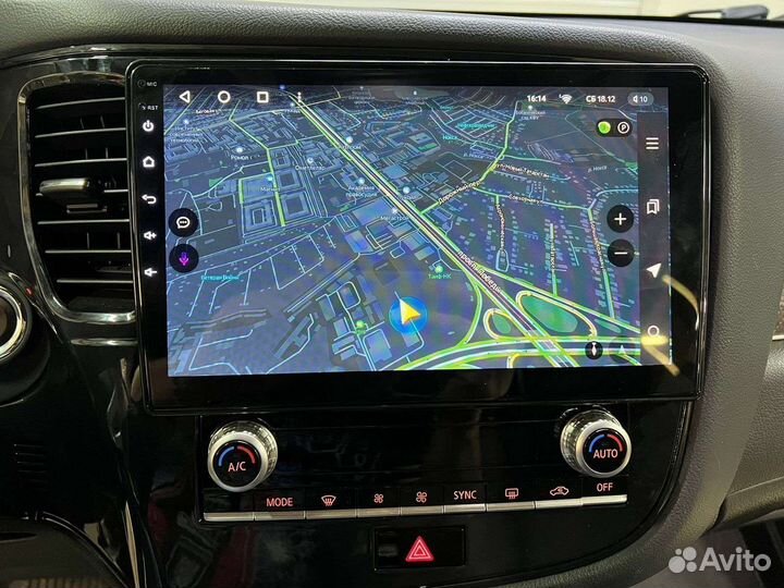 Штатная магнитола teyes cc3 mitsubishi outlander 3