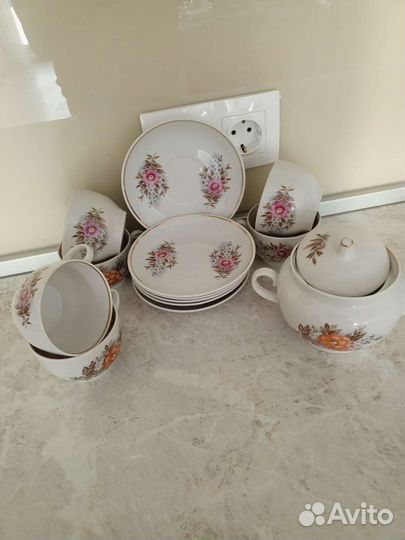 Чайный сервиз СССР новый