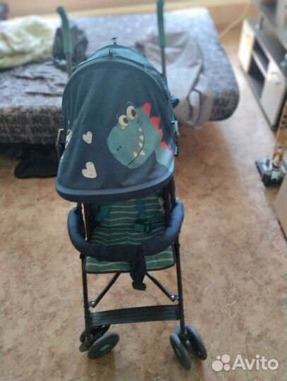 Коляска трость babyton zoo blue