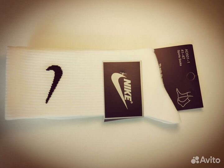 Носки nike высокие