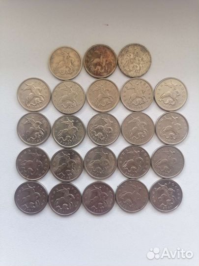 Монеты России номиналом 5 копеек