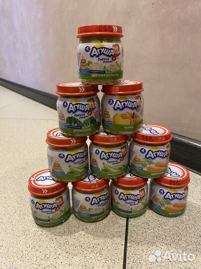 Детское питание пюре