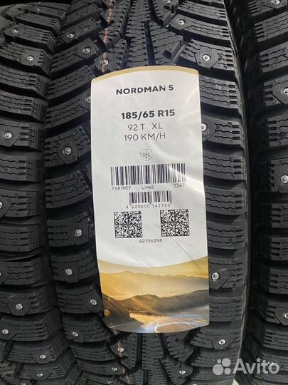 Nokian Tyres Nordman 5 185/65 R15 92T