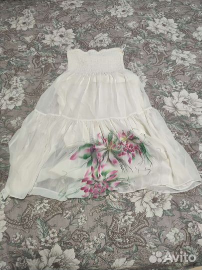 Юбка шифоновая