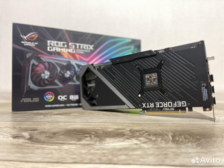 Видеокарта Asus rtx 3070 rog strix