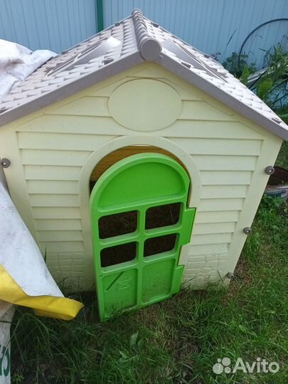 Детский игровой домик пластик