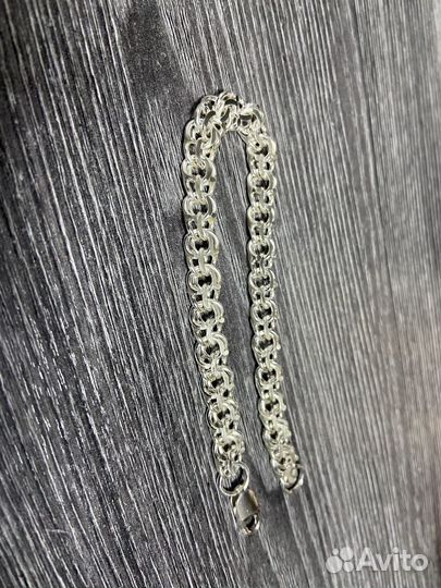 Браслет серебро мужской