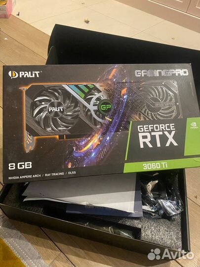 Видеокарта rtx 3060ti palit