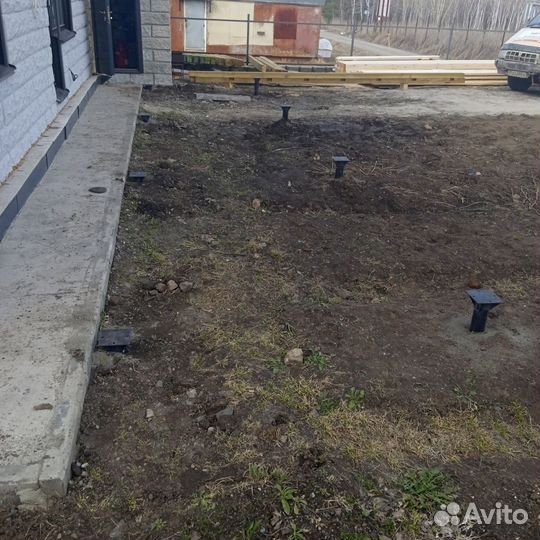 Свайно винтовой фундамент