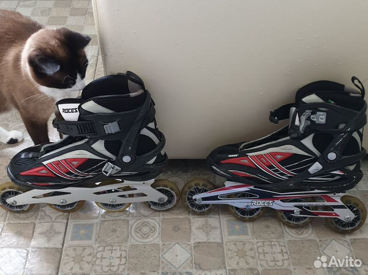 Роликовые коньки мужские 43/44 размер